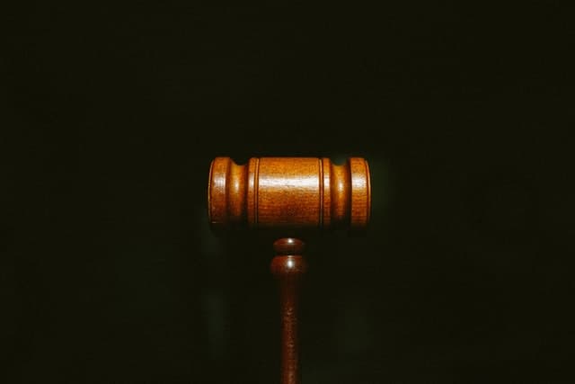 a gavel