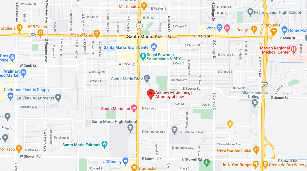 Map of Andrew Jennings' office